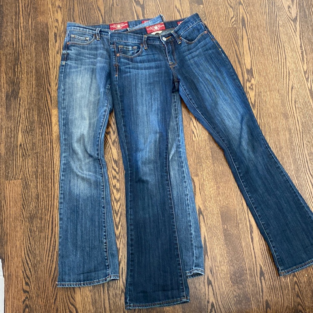 Lucky Brand Sofia boot cut jeans (2 pair!)